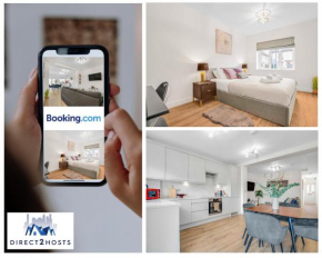 Stylish Two Bedroom Apartments by Direct2hosts Short Lets West London Oasis With Workspace & Long Stays